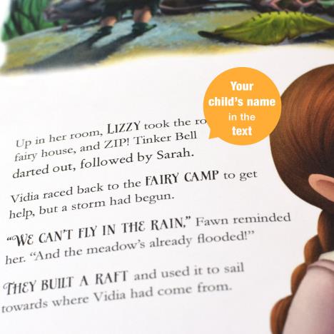 Personalised Disney Little Favourites Disney Fairies Book Extra Image 2